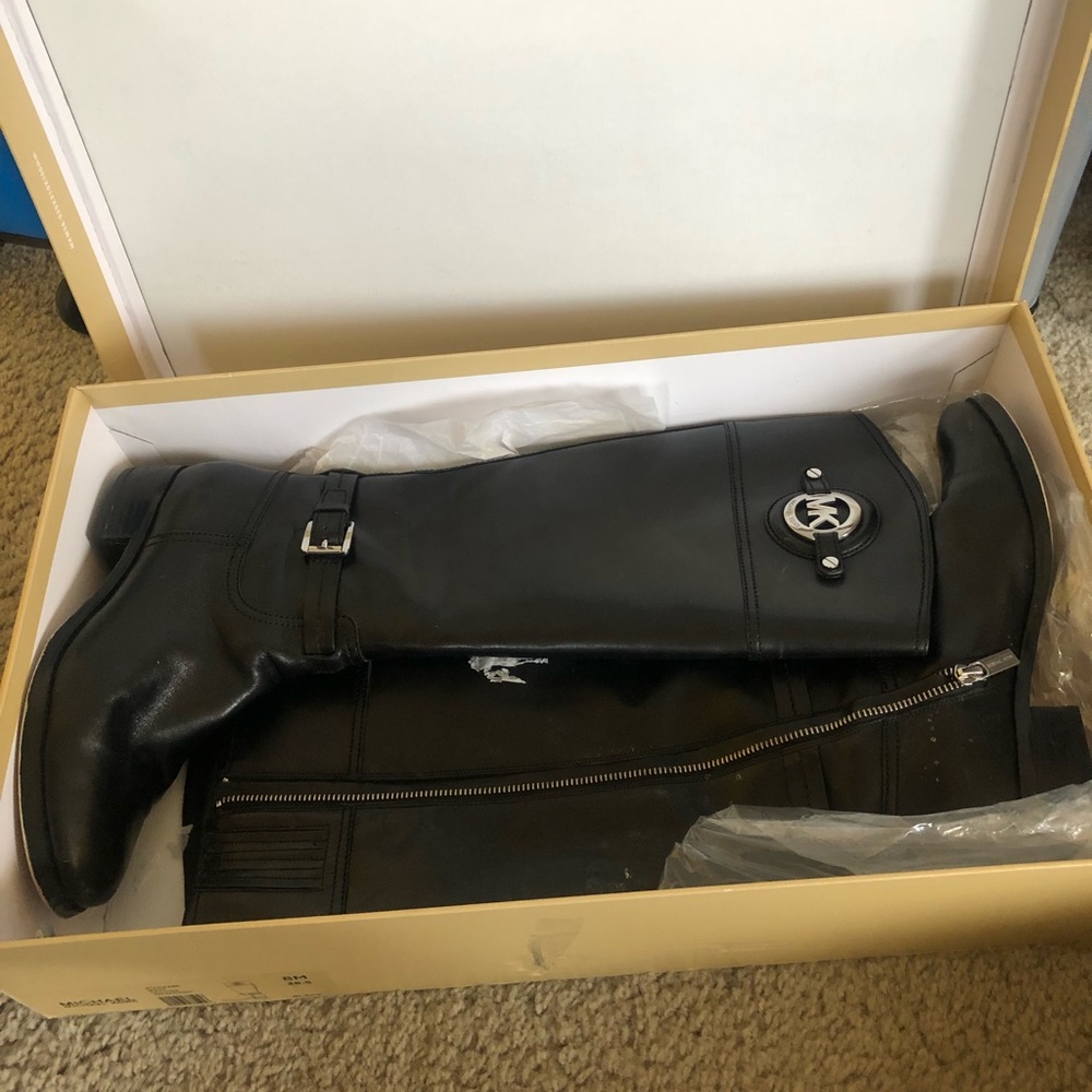 Michael Kors Riding Boots Womens
